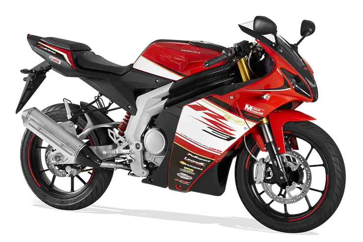 2021 Rieju RS3 125cc Sportsbike Red White