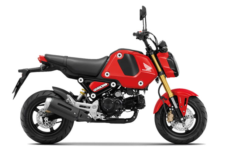 2021 Honda MSX125 Grom Red