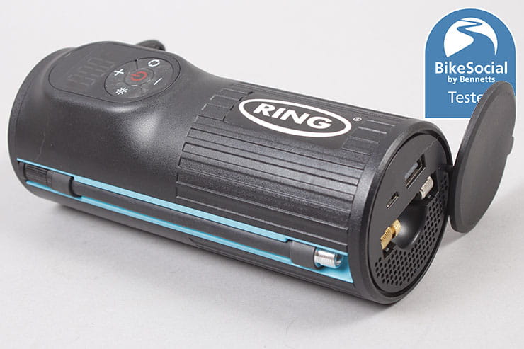 Ring handheld tyre inflator pump RTC2000 review_05