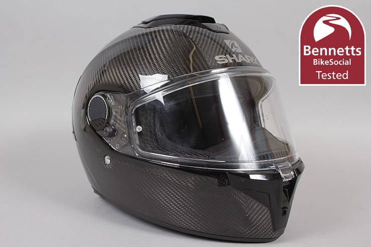 Shark Spart GT motorcycle helmet review_07