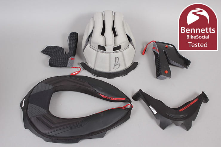 Shark Spart GT motorcycle helmet review_26