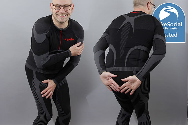 DXR Warmcore review base layers thermal_14