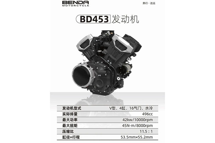 Chinas first Benda V4 bike engines_04