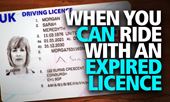 ride drive expired licence DVLA law_THUMB