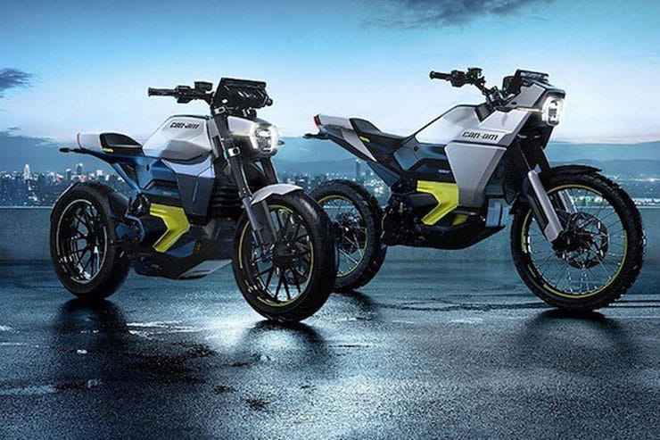 Can-Am is back with two electric motorcycles_01