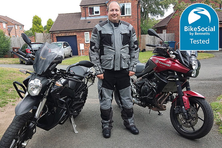 Lindstrands Sunne review motorcycle textiles waterproof_37