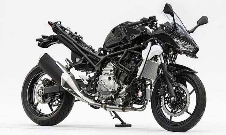 Kawasaki Hybrid motorcycle eases alternative power transition_thumb
