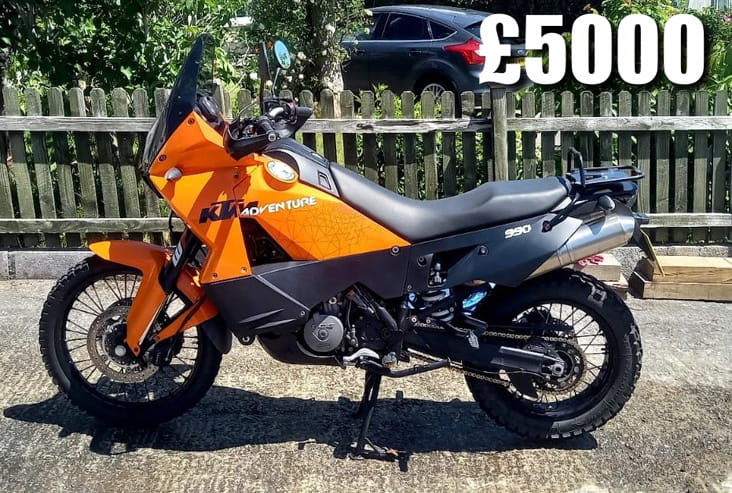 10 orange ktm 990 Adventure 2 price