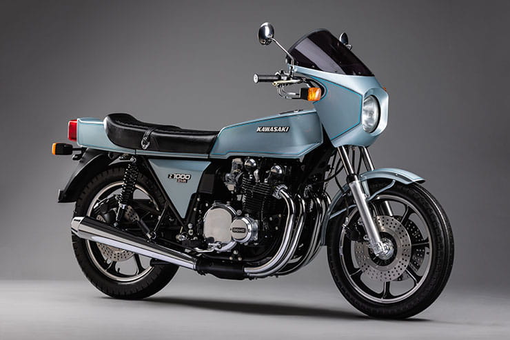 Kawasaki Z1000 Z1R - 50 years of Z Bikes