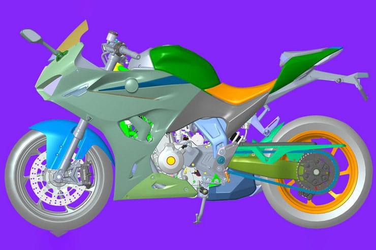 New QJMotors 550cc twin-cylinder sports bike