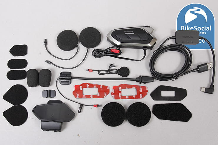 Sena 50R-01D Dual KIT Bluetooth Motorcycle Dual Headsets Kit 50R-01D incl. with 2 Headsets 