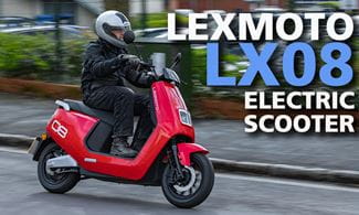 2022 Lexmoto LX08 Electric Scooter Review Price Ranger_thumb