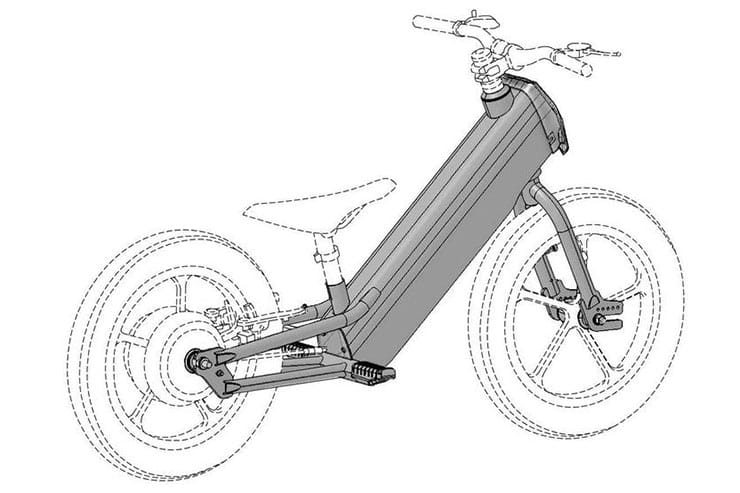 Kawasaki Elektrode electric bike design patent_01