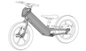 Kawasaki Elektrode electric bike design patent_thumb