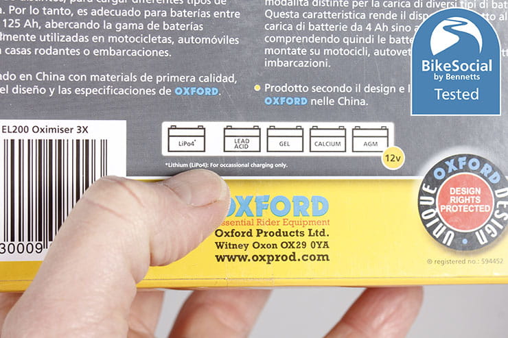 Oxford Oximiser review charger_05