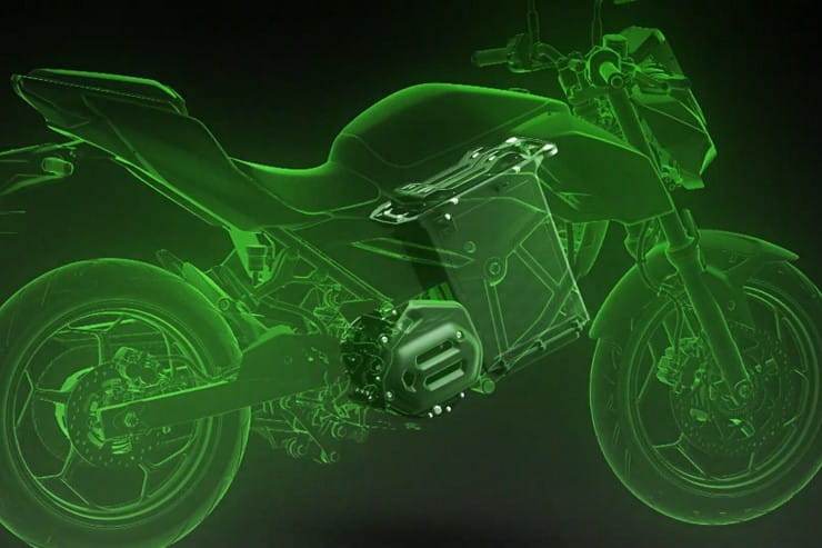 Kawasaki reveals electric hybrid and hydrogen future08