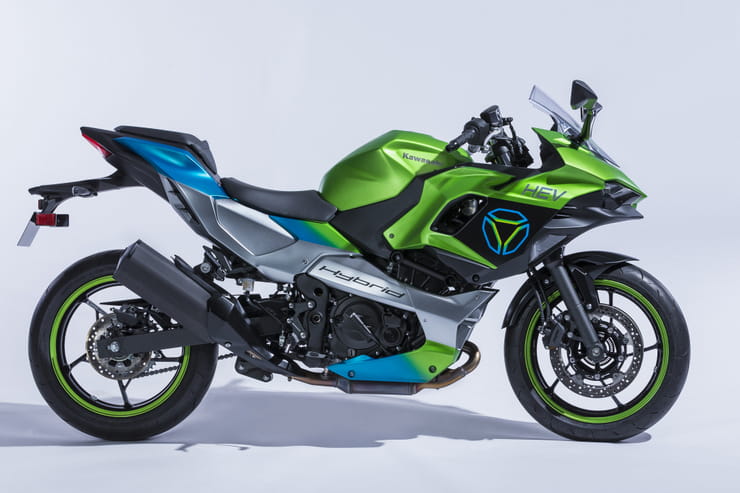 Kawasaki reveals electric hybrid and hydrogen future11