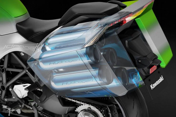 Kawasaki reveals electric hybrid and hydrogen future15
