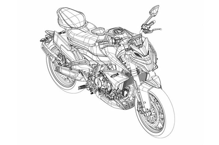 2023 CFMoto 800NK Designs KTM Engine News_03