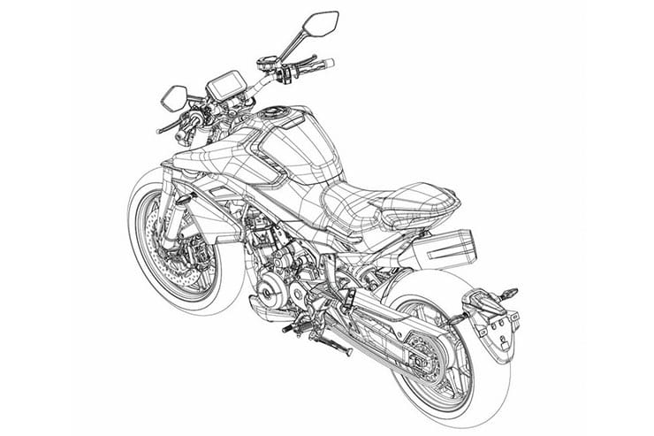 2023 CFMoto 800NK Designs KTM Engine News_07