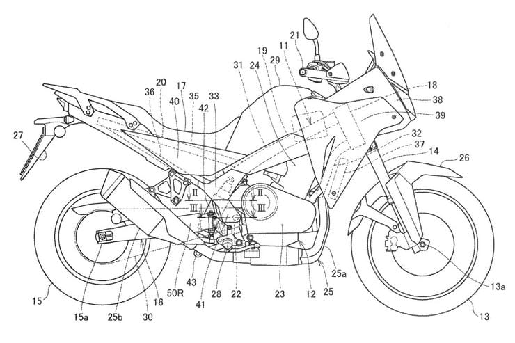 2023 Honda Transalp 750 patents show coming bike_01
