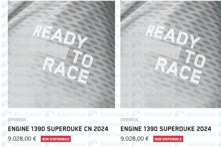 KTM 1390 Super Duke confirmed for 2024_05a