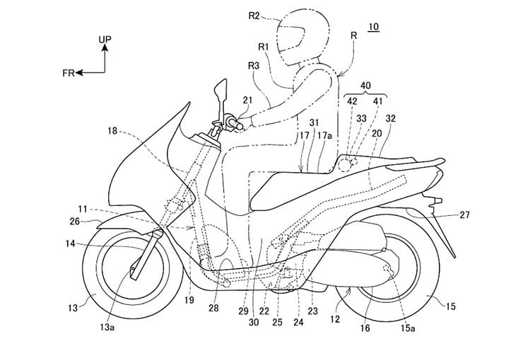 Honda working on innovative motorcycle airbags_02