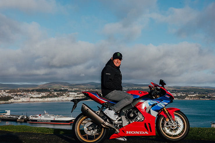 John McGuinness joined by Nathan Harrison at Honda Racing for 2023 Roads campaign_04