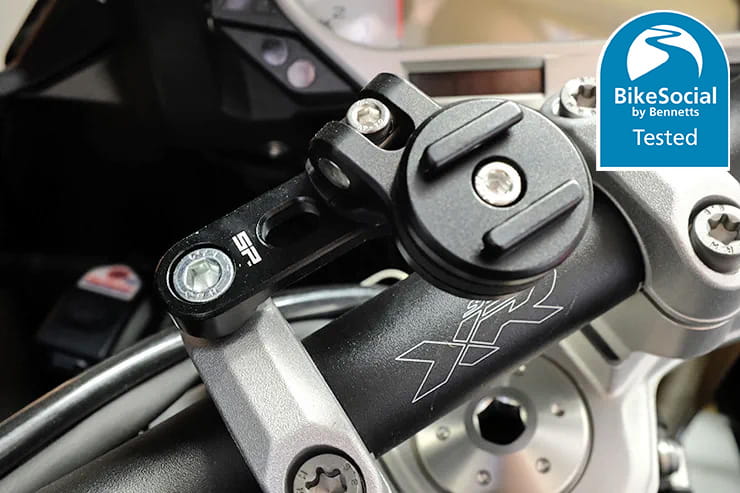 SP Connect review best motorcycle phone mount_37