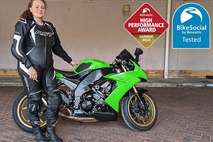RST TracTech Evo 4 Ladies leathers review_25a