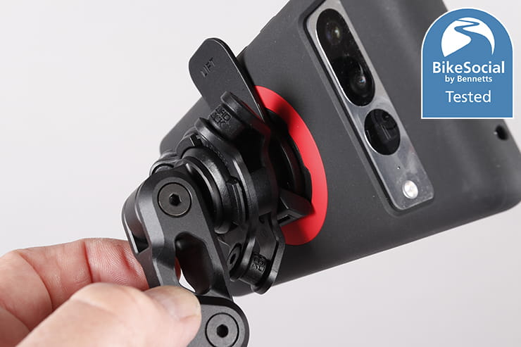 Quad Lock review motorcycle phone mount_37