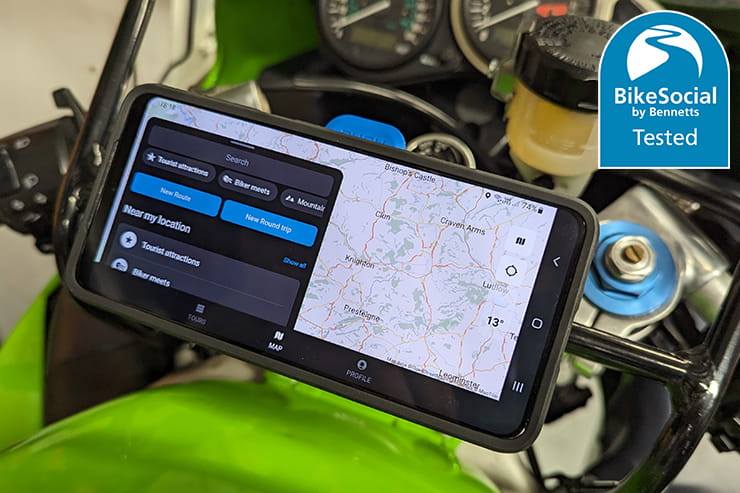 Quad Lock review motorcycle phone mount_54