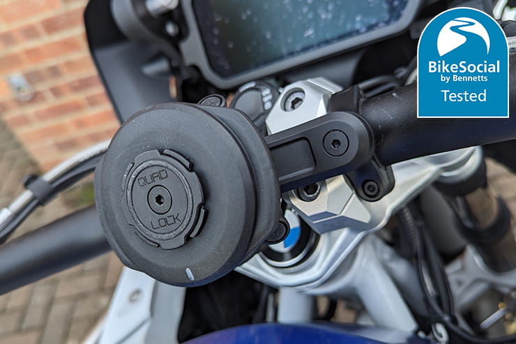 Quad Lock review motorcycle phone mount_64
