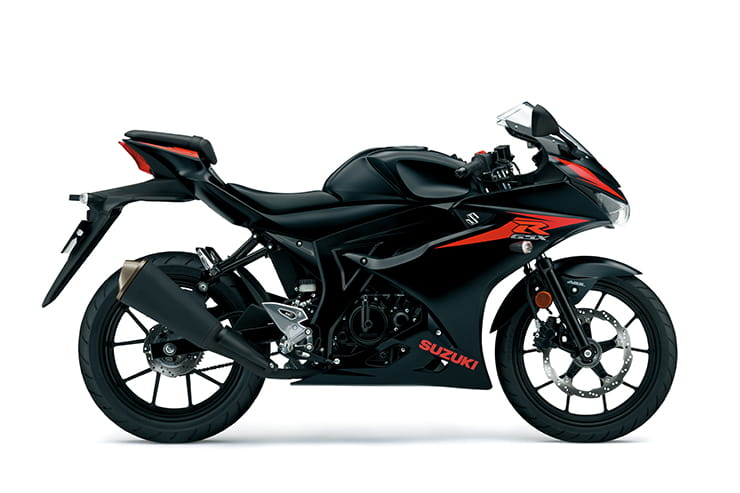 GSX-R125 available in Black