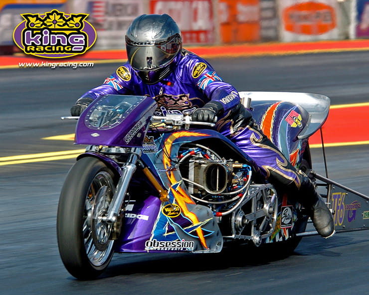 Ian King - Motorcyclist Drag Racer