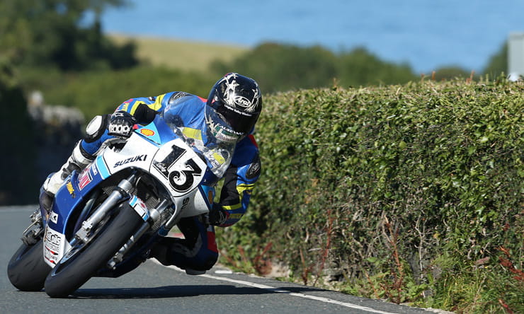 Lee Johnston at the Classic TT