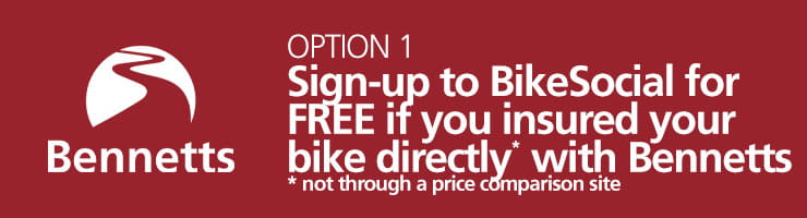 BikeSocial Membership - Sign up for Free if you insure Direct with Bennetts_3