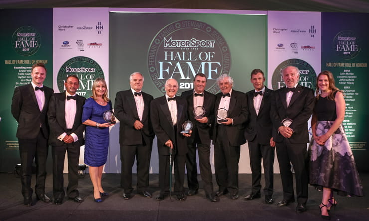 Stars gather as Barry Sheene is inducted into the Motorsport Hall of Fame