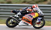 Rory Skinner racing in the Red Bull Rookies Championship
