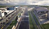 Artist impression of the Circuit of Wales
