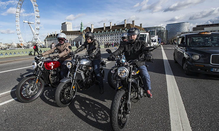 Motorcycles in London