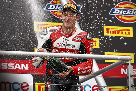 Bridewell on podium at Brands Hatch