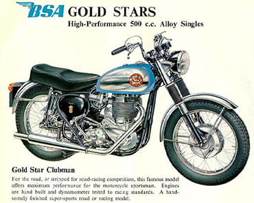 Vintage BSA  Bicycle or Mopet front mudguard Emblem Badge Bike GOLD NOS 1950s 