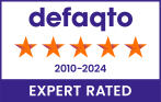 Defaqto 2024 Expert Rated 5 stars