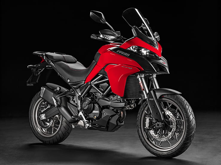 Ducati Multistrada 950 in red, one of two colour options