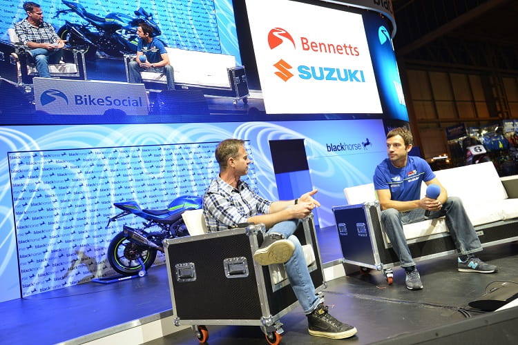Sylvain Guintoli Bennetts Suzuki announcement