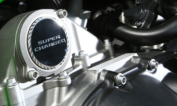 Motorcycle supercharger