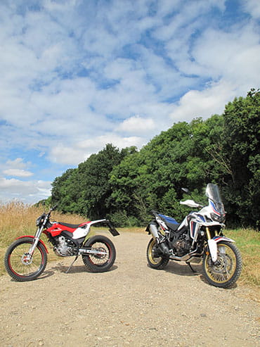 Montesa and Africa Twin