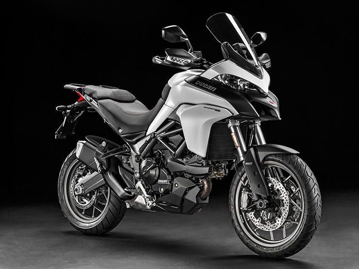 Multistrada 950 available in white or red