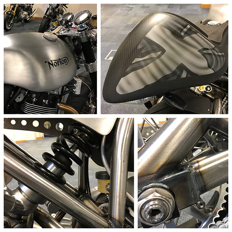 Details of the new Norton Dominator 